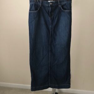Great Baldwin Jean skirt
